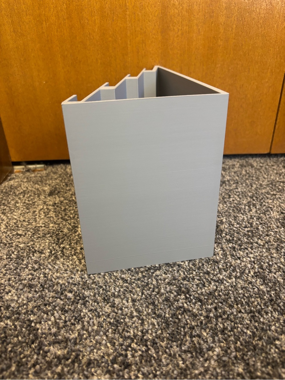 Blue Trading Card Display Stand 4 Tier 8 Card For Top Loader / Graded Cards - Picture 8 of 8